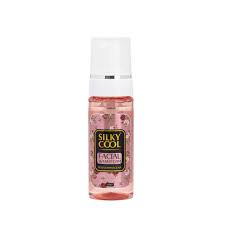 SILKY COOL FACIAL WASH FOAM ROSE 150ML SPRAY
