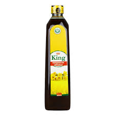 KING RAPESEED OIL 1LITRE BOTTLE