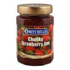 MITCHELLS CHUNKY STRAWBERRY JAM 410GM