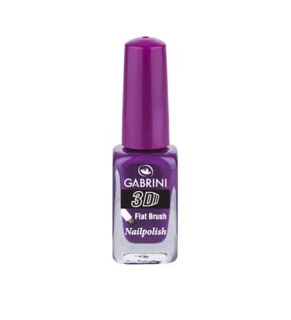 GABRINI 3D FLAT BRUSH NAIL POLISH 36