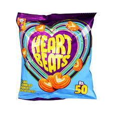 PEEK FREANS HEART BEATS SUGAR CRUNCHY BISCUIT RS. 20