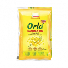 ORLA CANOLA OIL 1 LTR POUCH