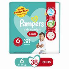 PAMPERS PANT NO.06 EXTRA LARGE 38PCS MEGS PACK
