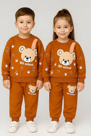 ELEGANT KIDS WINTER 8PCS CARD SUIT SET BEAR TOY 84
