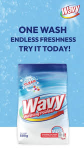 WAVY WASHING POWDER 1KG