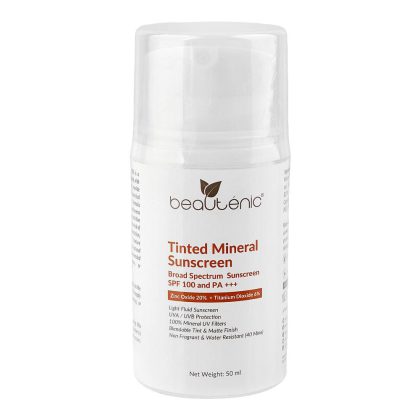 BEAUTENIC TINTED MINERAL SUNSCREEN SPF 100 - LIGHT SHADE