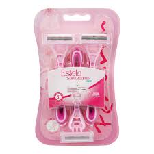 ESTELA SOFT GLEAM3 3PCS RAZORS
