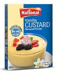 NATIONAL CUSTARD VANILLA FLAVOURED POWDER 275 CP