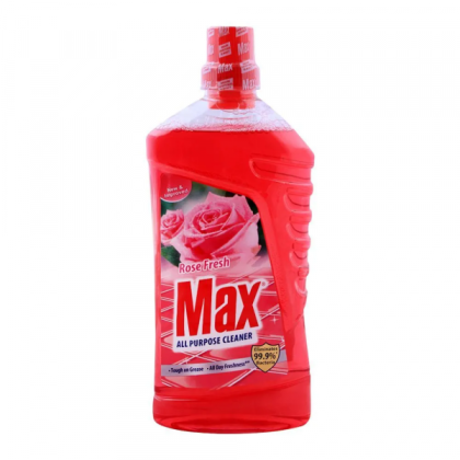 MAX ALL PURPOSE CLEANER ROSE BOTTLE 1LTR