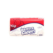 XTRA SOFT XTRA CLEEN SOFT PACK 550 SHEETS