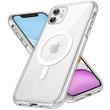 WHITE  MAGNETIC CLEAR CASE FOR IPHONE 11