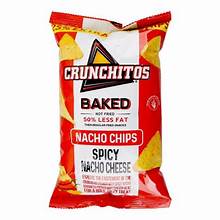 CRUNCHITOS NACHO SPICY NACHO CHEESE CHIPS 72GM