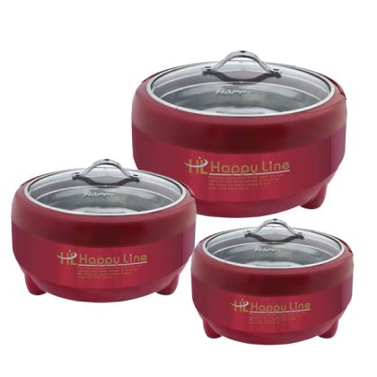 HAPPY LINE METALLIC GLASS TOP MEDIUM