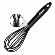 SILICONE BLACK EGG BEATER (LARGE)-112