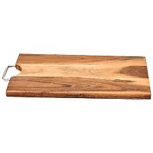 WOOD CUTTING BOARD 28*38 (METAL HANDLE)-73