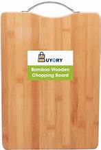 BAMBOO WOOD CUTTING BOARD 24*34 (METAL HANDLE)-66