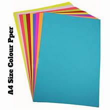 A4 SIZE COLOUR PAPER 1S -12