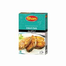 SHAN D/P FRIED FISH MASALA 50+5GM BOX SAVE RS 10