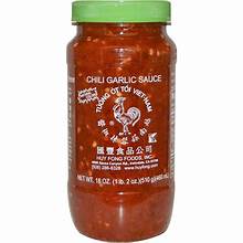 OLIVERS CHILLI GARLIC SAUCE WITH ADDED GINGER 224GM