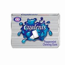 TF OXYDENTS CHEWING GUM PEPPERMINT