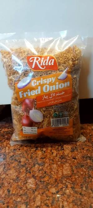 RIDA CRISPY FRIED ONION 200GM POUCH